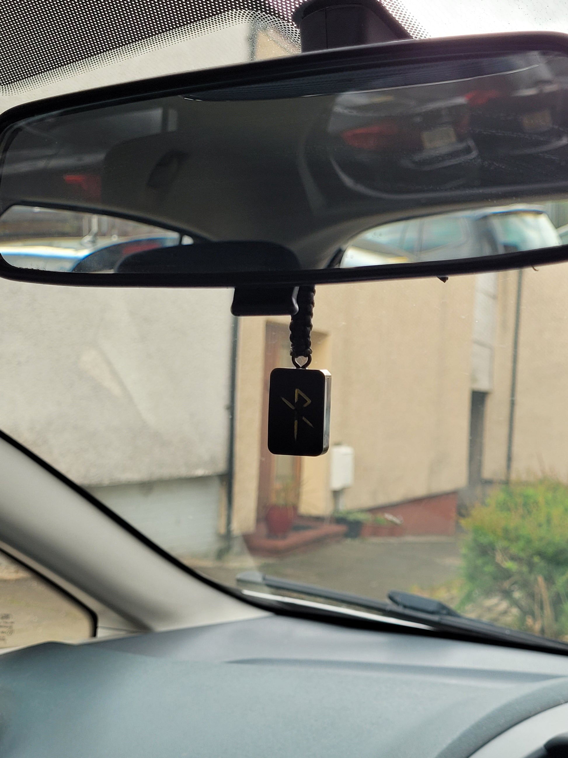 Customisable Safe Travels Car Mirror Charm – The Cerulean Wolf